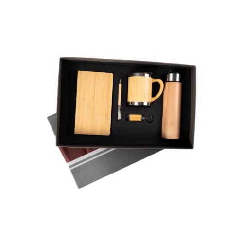GE 514 5 in 1 Gift Set - Note Book, Mug, Pen, Flask, Card Holder, Key Chain