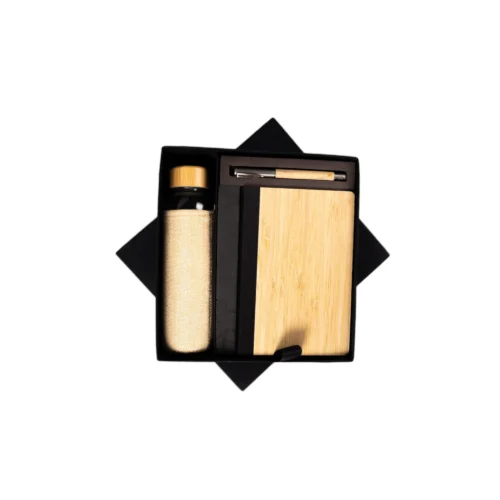 GE 516 3 in 1 Gift Set Note Book, Bottle, Pen