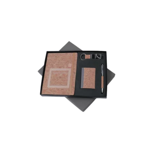 GE 534 4 in 1 Gift Set - Note Book, Key Chain, Card Holder, Pen