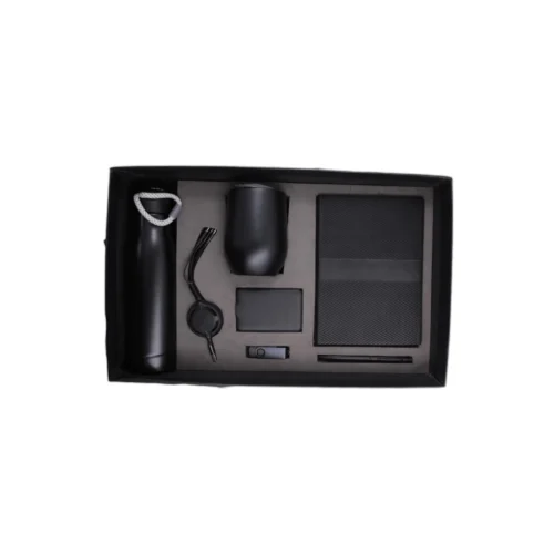 GE 538 7 in 1 Gift Set - Note Book, 3 in 1 Data Cable, Power Bank 5,000 MAH, Ss Mug, Insulated Flask, Pen Drive, Pen