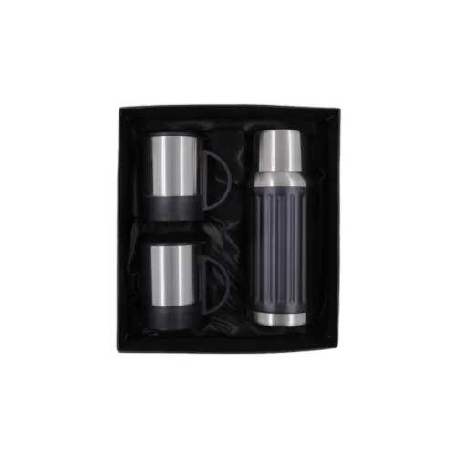 3 in 1 Gift Set - Insulated Bottle, 2 Steel Mug