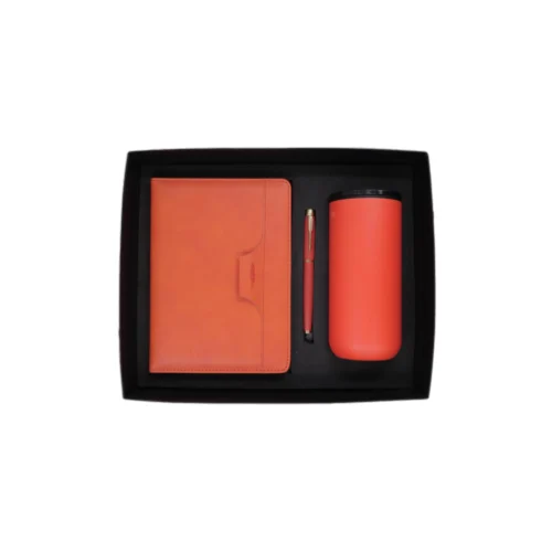 GE 556 3 in 1 Gift Set - Insulated Mug, Note Book, Metal Pen