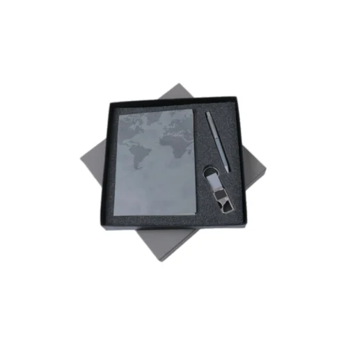 GE 577 3 in 1 Gift Set - Note Book, Pen, Key Chain