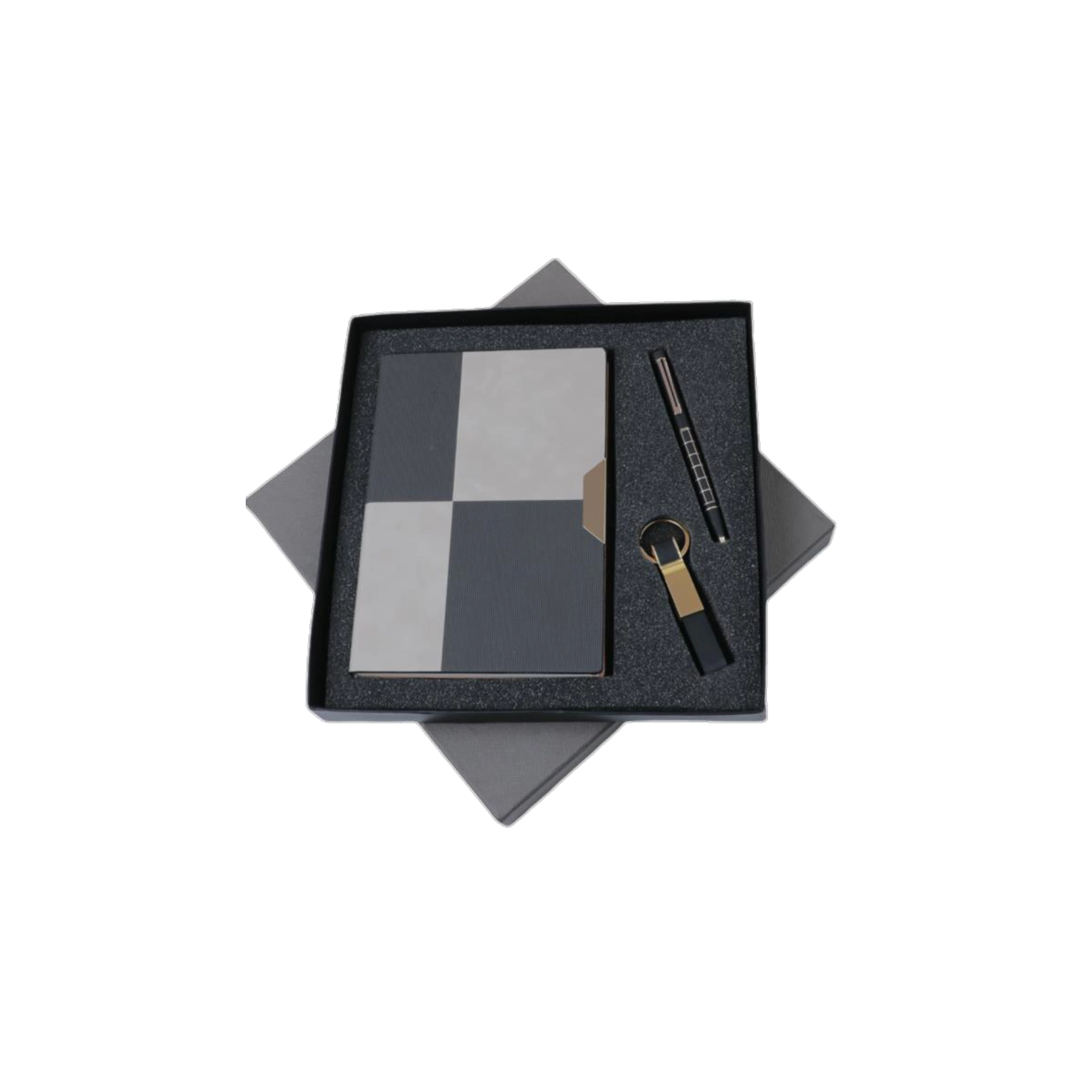 3 in 1 Gift Set - Note Book, Pen, Key Chain - Image 2