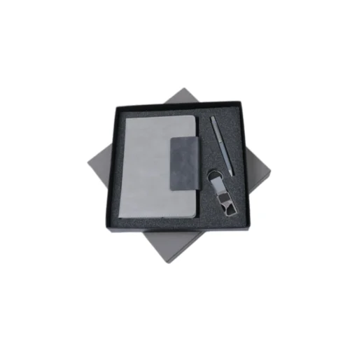 GE 581 3 in 1 Gift Set - Note Book, Pen, Key Chain