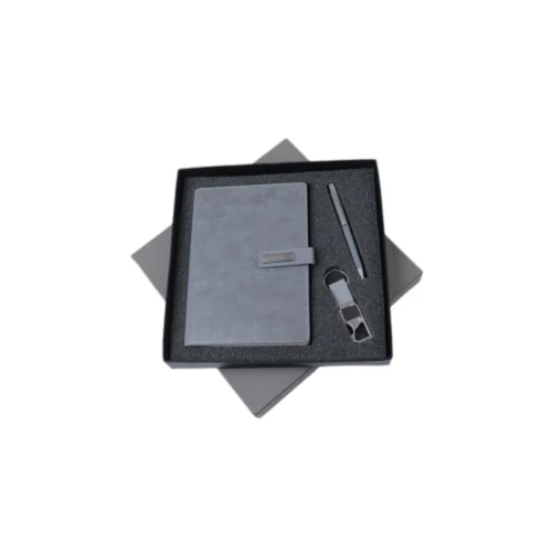 GE 582 3 in 1 Gift Set - Note Book, Pen, Key Chain