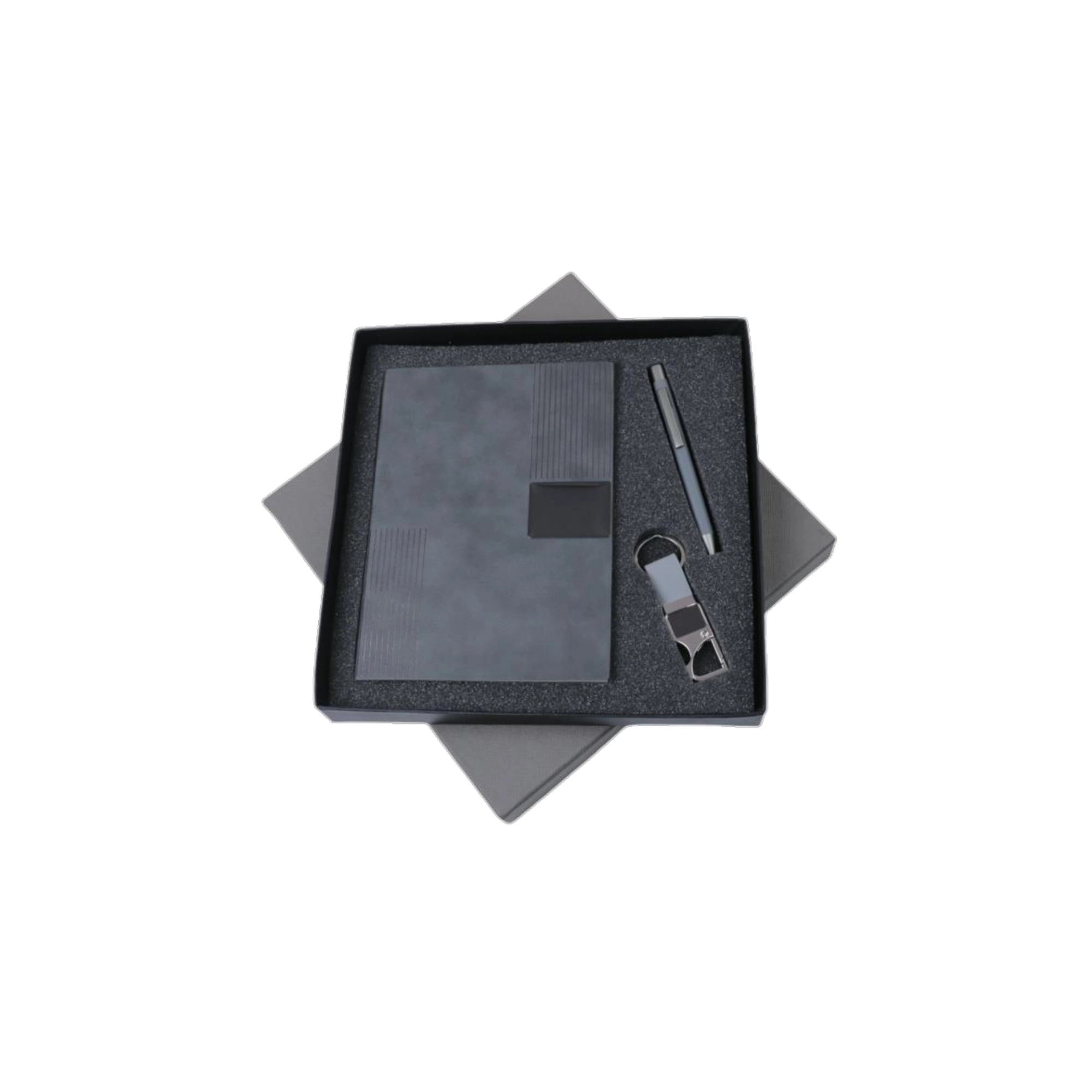 3 in 1 Gift Set - Note Book, Pen, Key Chain - Image 2