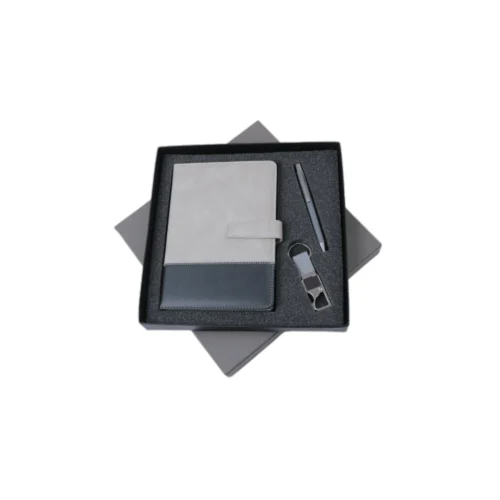 GE 587 3 in 1 Gift Set - Note Book, Pen, Key Chain