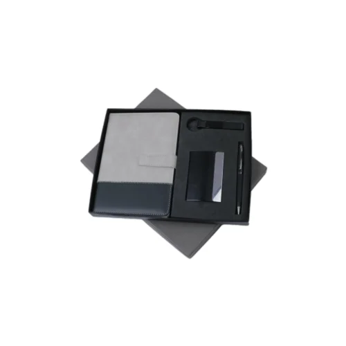 GE 592 4 in 1 Gift Set - Note Book, Pen, Card Holder, Key Chain
