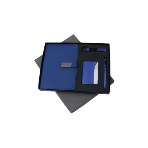 GE 595 4 in 1 Gift Set - Note Book, Pen, Card Holder, Key Chain
