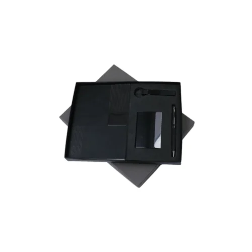 GE 596 4 in 1 Gift Set - Note Book, Pen, Card Holder, Key Chain