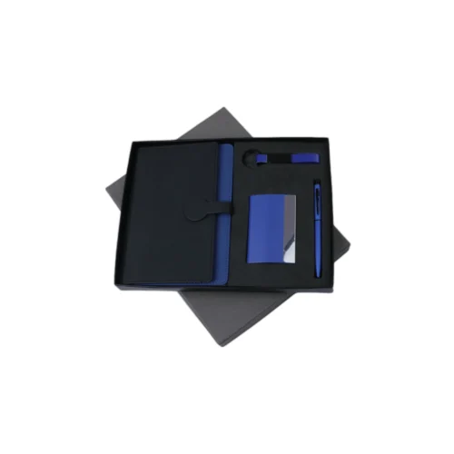 GE 597 4 in 1 Gift Set - Note Book, Pen, Card Holder, Key Chain