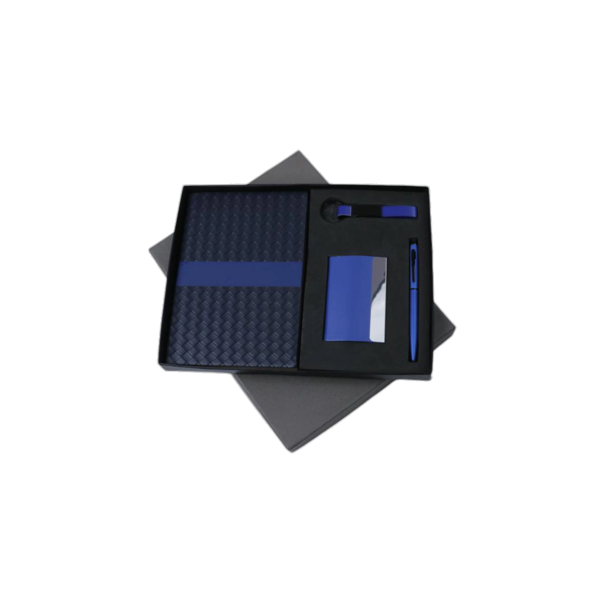 4 in 1 Gift Set - Note Book, Pen, Card Holder, Key Chain - Image 2