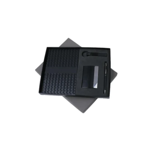 GE 603_2 4 in 1 Gift Set - Note Book, Pen, Card Holder, Key Chain