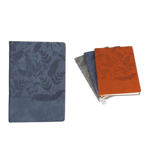 Garden A5 Notebook with Memorandum and Bookmark Ribbon