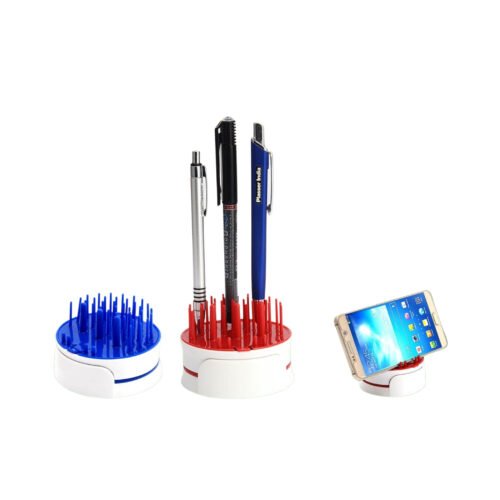Grass Mobile stand with Pen stand, screen cleaner & paper clip holder