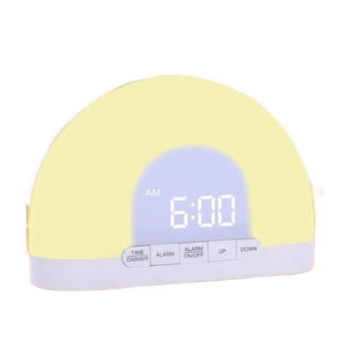 Horizon: Sunrise clock with 30 step Lamp | Easy press anywhere function for light