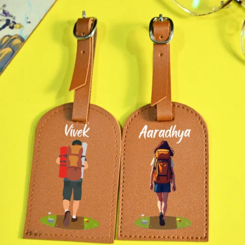 Leather Luggage Tag