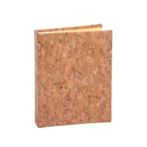 Mini Cork notepad with Double Sticky notepad and strips | Hard cover