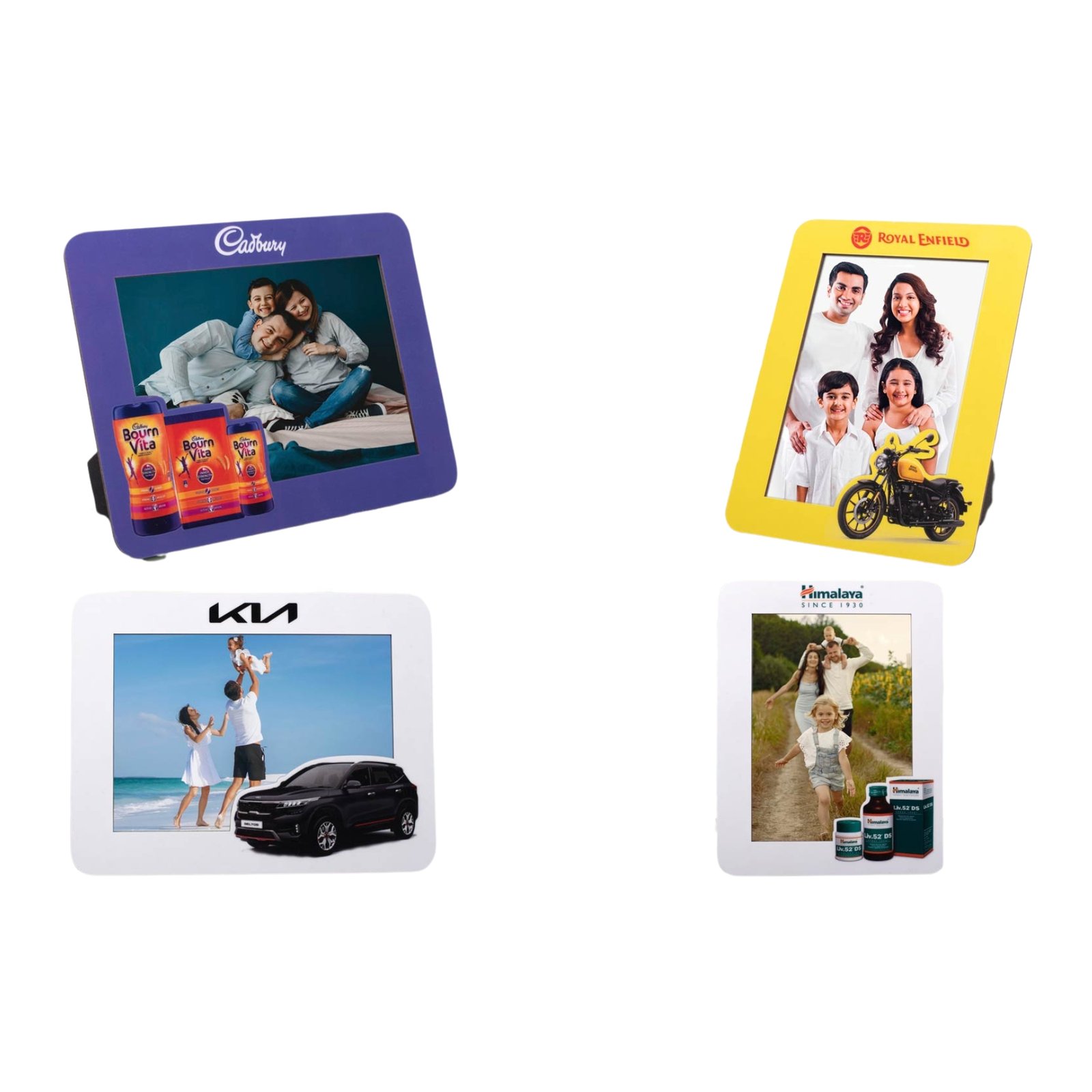 Out of the box High Gloss Photo Frame in MDF | Photo size 5x7 inch | Horizontal | MOQ 100 pcs