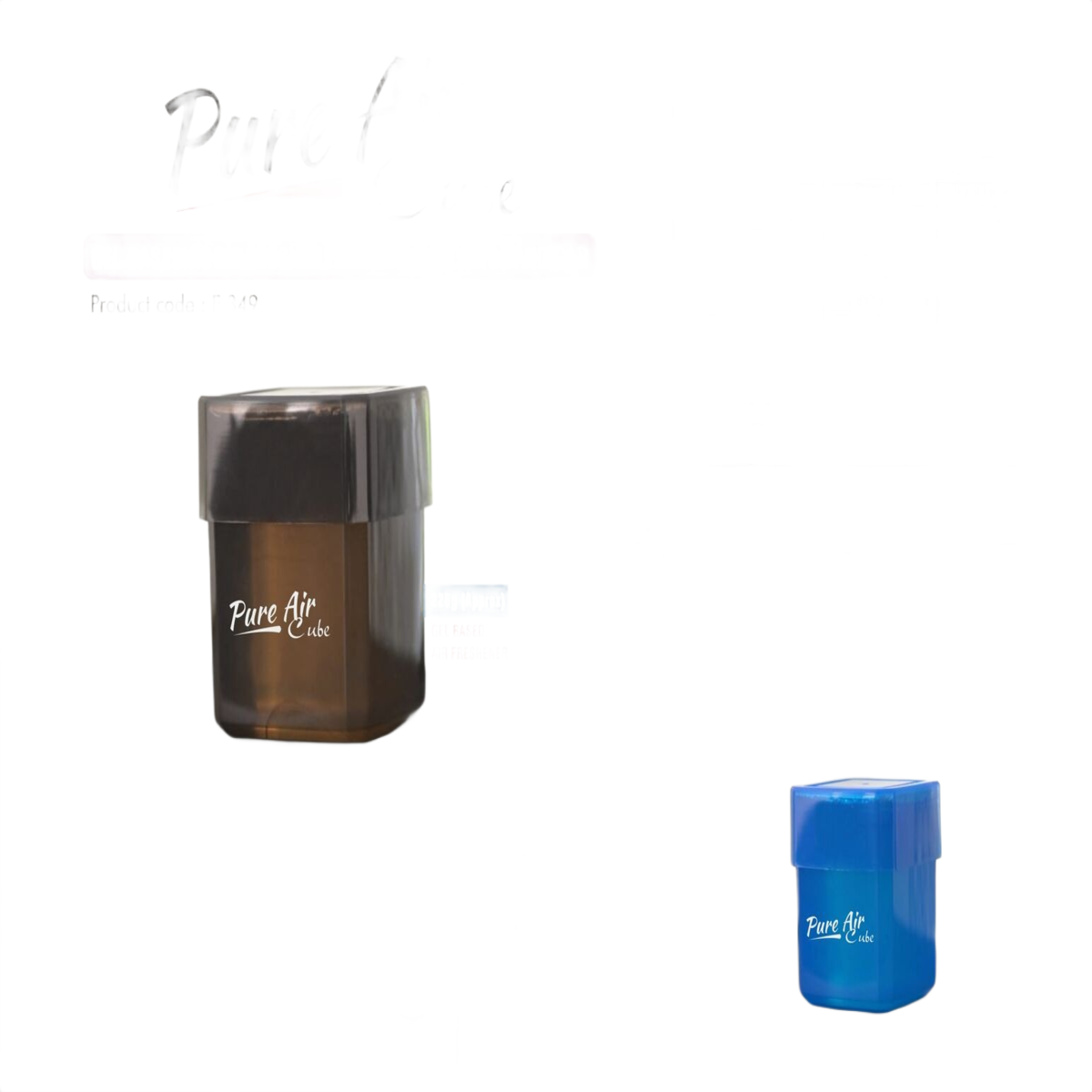 Pure Air Cube: Gel based room freshener for Home, Office and Car | With open/close mechanism | Net 220 grams approx