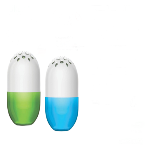 Pure Air Gel based air freshener for Home, Office and Car Pure Air: Gel based air freshener for Home, Office and Car | Capsule shape | Net 100 grams | MRP 385