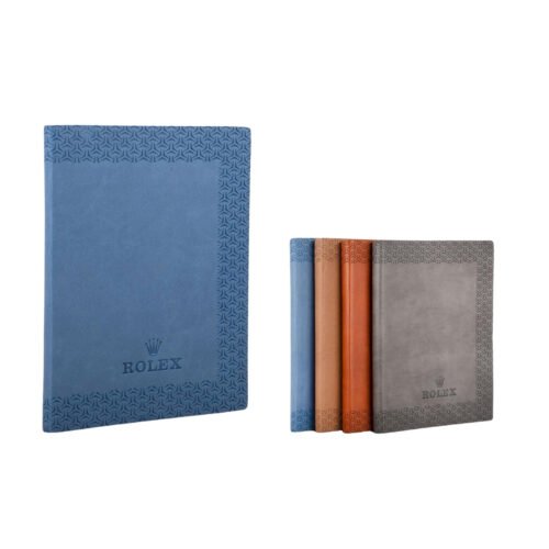 Rolex A5 notebook with memorandum & Bookmark ribbon | 80 gsm sheets | 160 undated pages