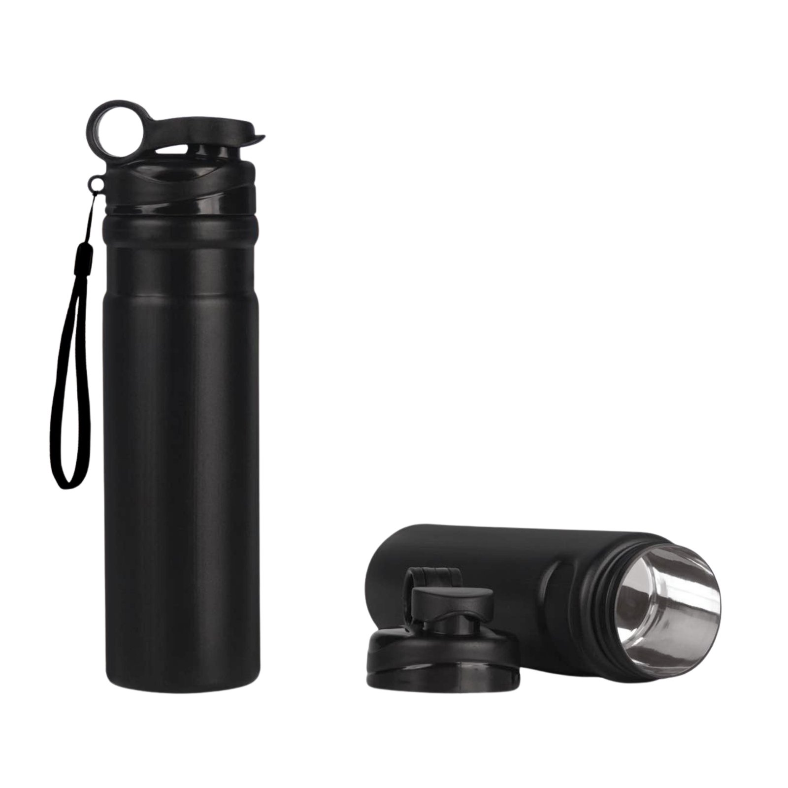 SwiftSip Insulated Steel bottle | Flip top cap with easy carry slot | 500 ml approx