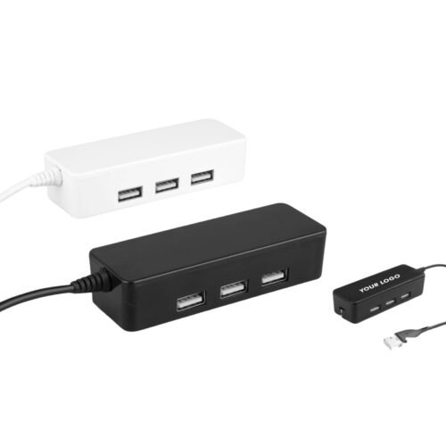 USB hub with 4 USB outputs USB hub with 4 USB outputs | Type C output port | 1 mtr cable