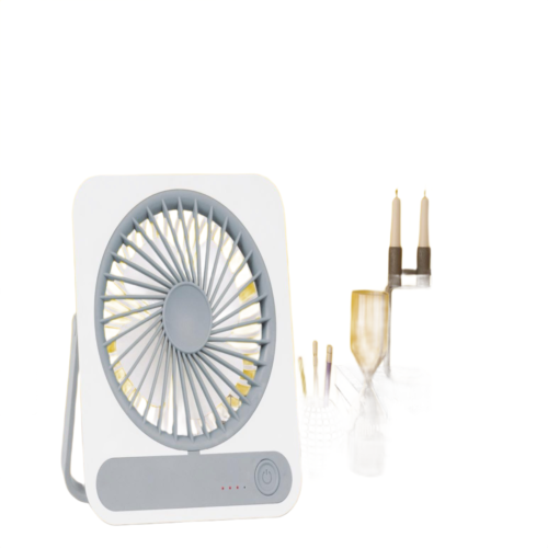 Zephyr Rechargeable fan Zephyr: Rechargeable fan with 3 level speed adjustment | 1200mah battery