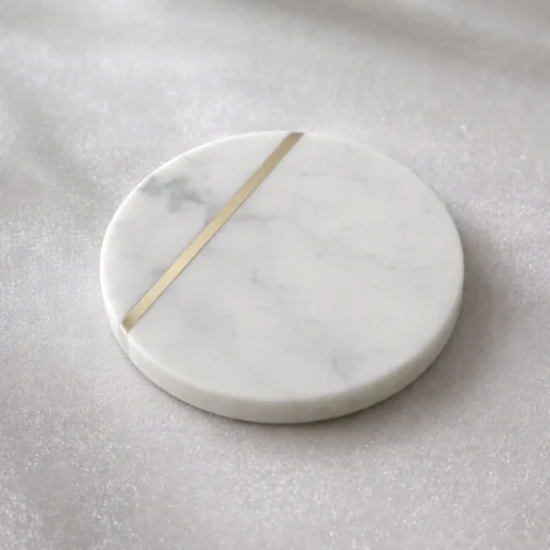 hero (50) Marble Coaster Round