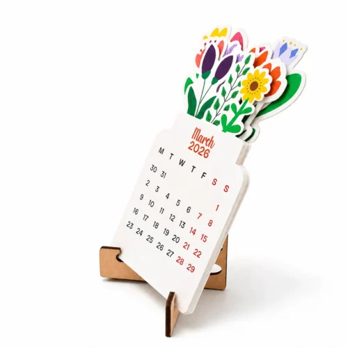 image-2 (7) Floral Bouquet Calendar (MDF)