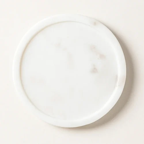 image-4 (20) Marble Tray Round 8"X8"