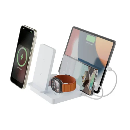 xech-wireless-charger-multi-charging-hub-fast-charging-pad-power-base-ultra-1500x1500_1 Powerbase Ultra (White)