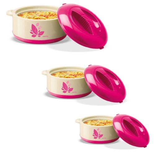 618sTn3r8IL._SL1500_ Orchid Jr. Set Inner Stainless-Steel Casseroles (500,1000,1500)