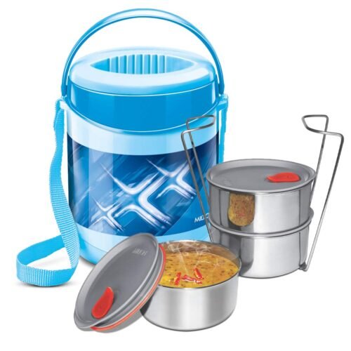 61V8QvqKvdL._SL1150_ Econa Deluxe Insulated Tiffin 3 Pcs