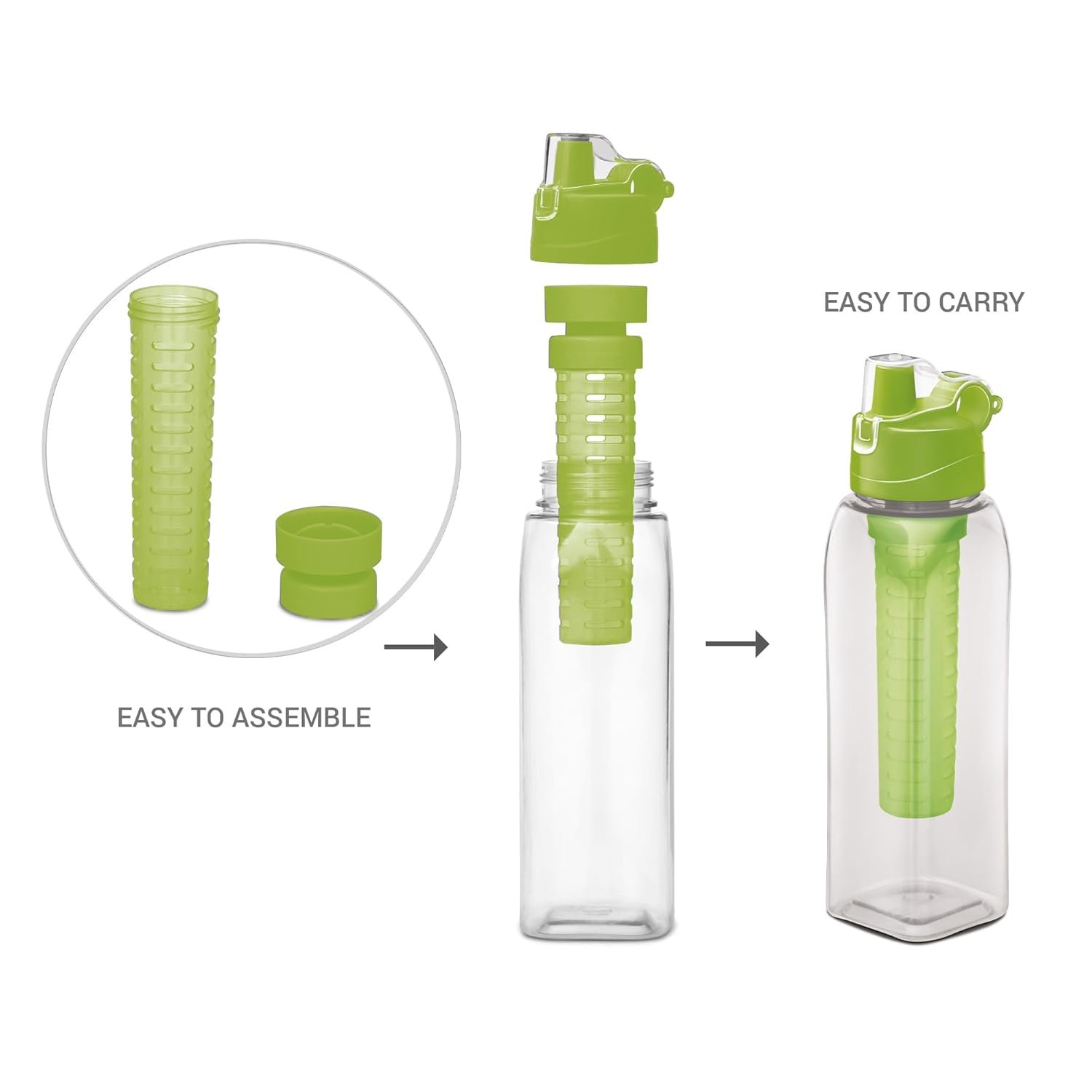 Infuser Pet Bottle 1000ML SET OF 2 - Image 4