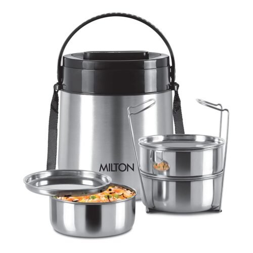 715mdOu8dBL._SL1500_ Steel Classic Stainless-Steel Tiffin 3 Container