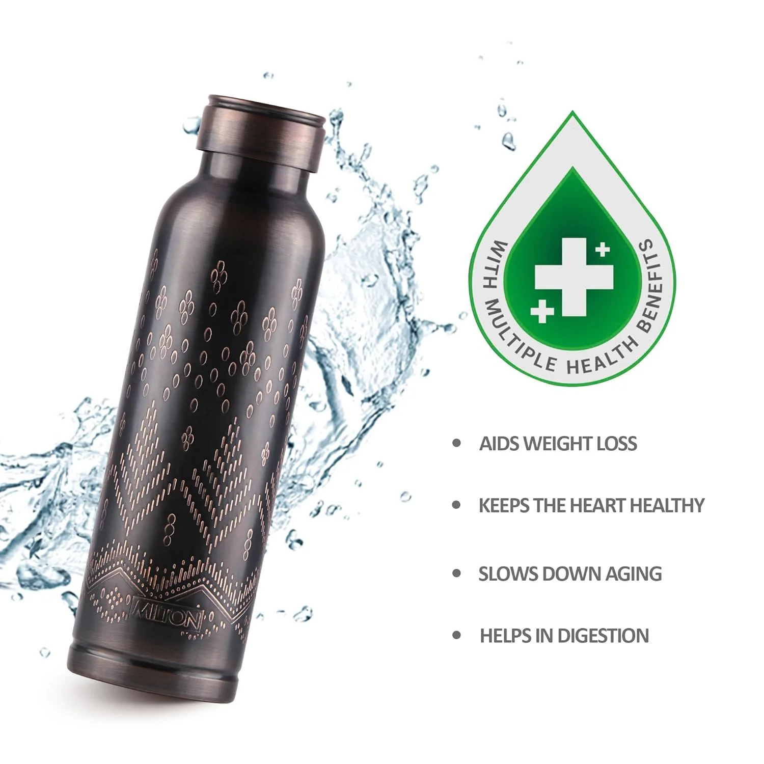 Copper Swasth Design Bottle 1000 - Image 4