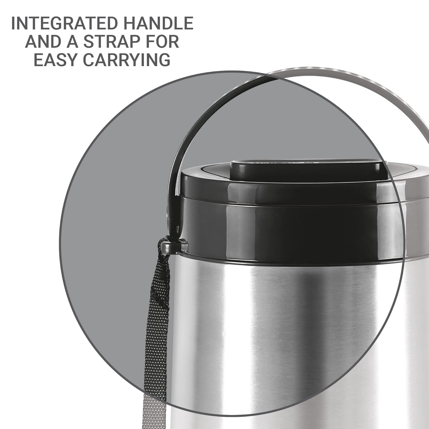 Steel On Stainless Steel Tiffin 4 Container - Image 2