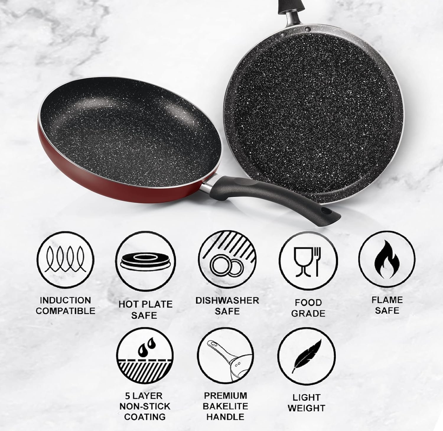 My Kitchen Granito My Kitchen Set of 2 - Image 3