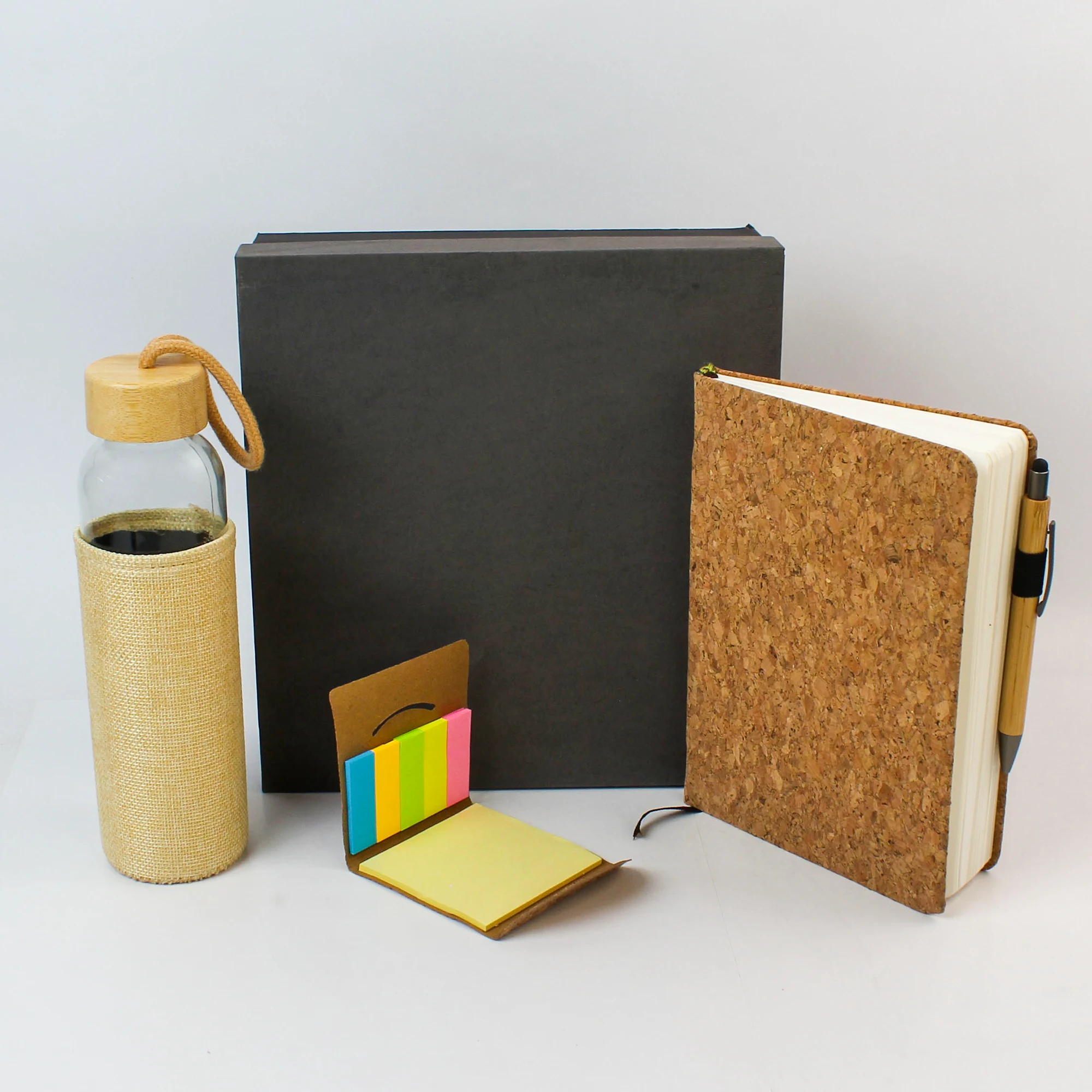 Cork Diary & Bottle Desk Set - Image 3