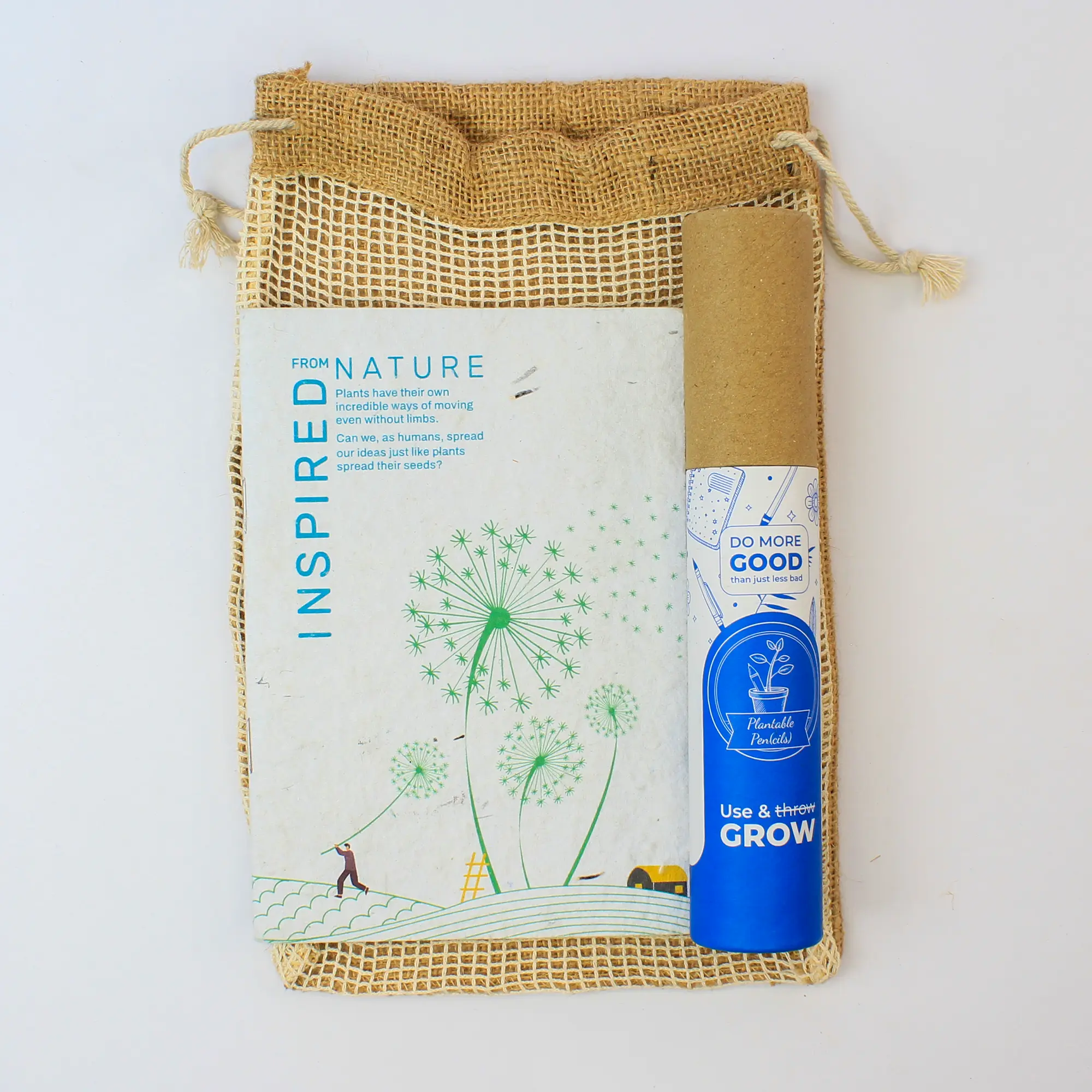Plantable 4+4 Jute Stationery Kit - Image 2