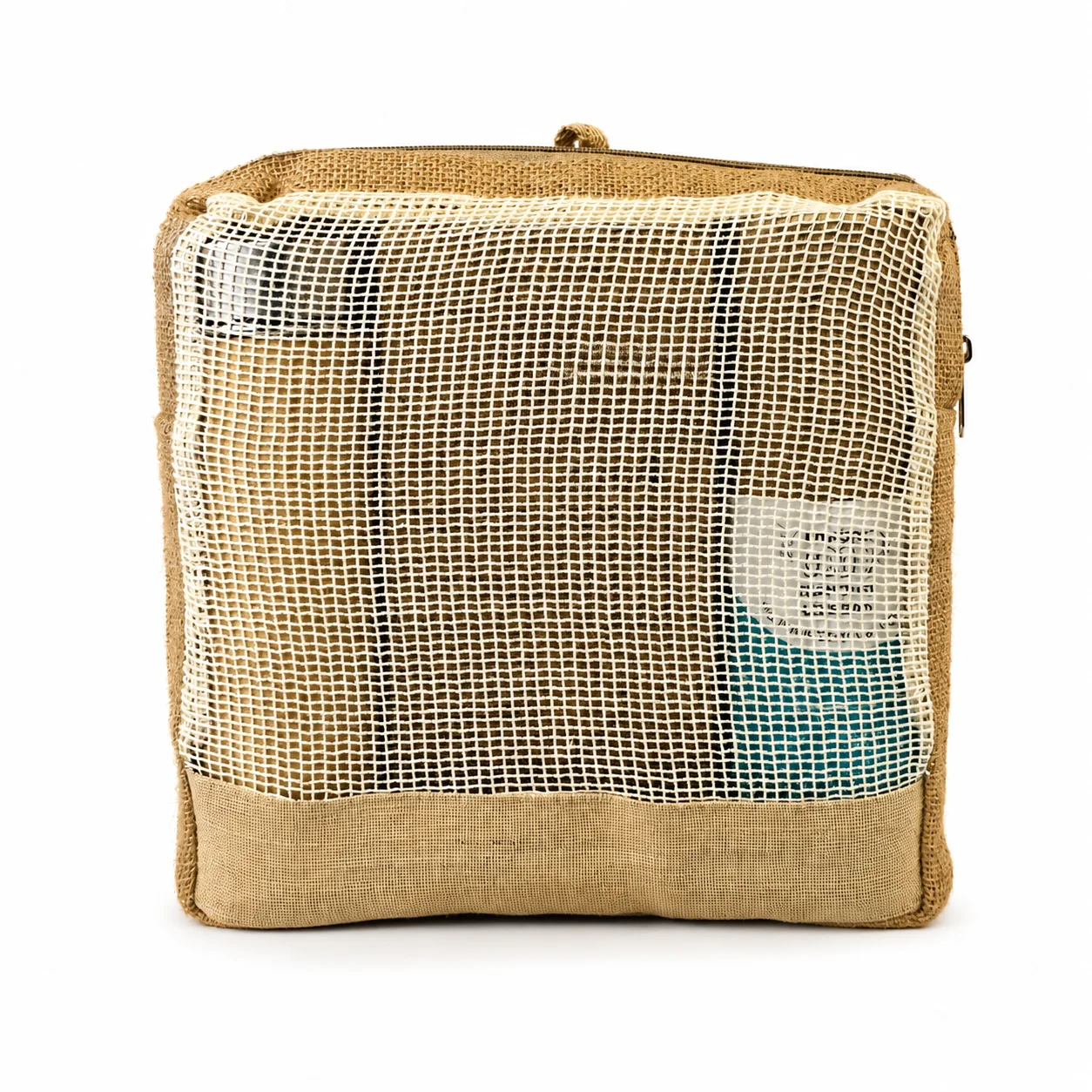 Bamboo Bottle Forest Jute Pouch - Image 3