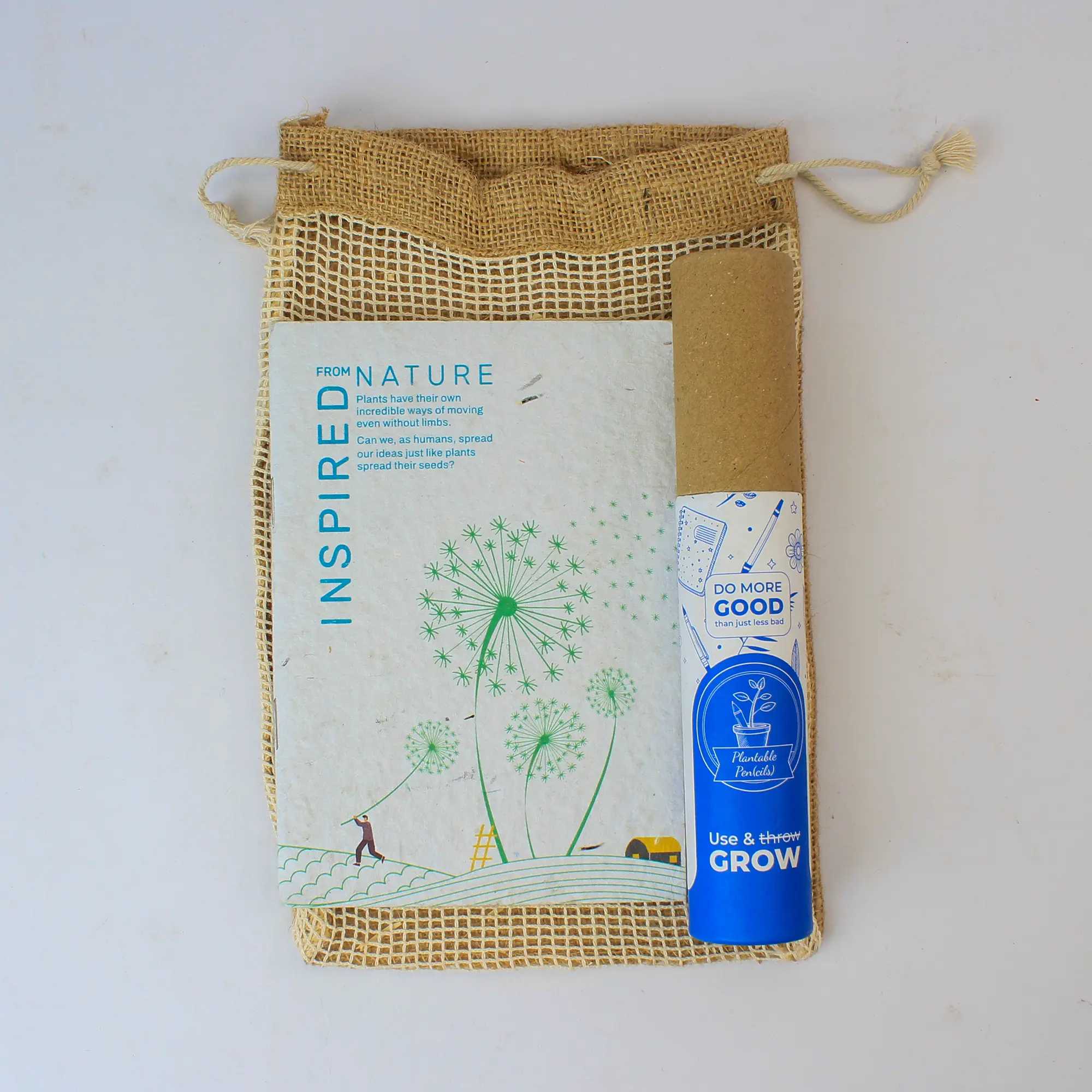 Plantable 5+5 Jute Stationery Kit - Image 3