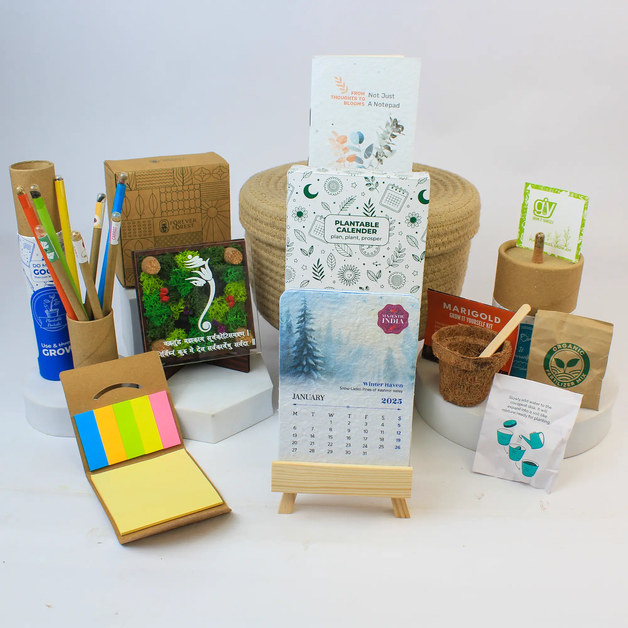 Forest Jute Basket Gift - Image 4
