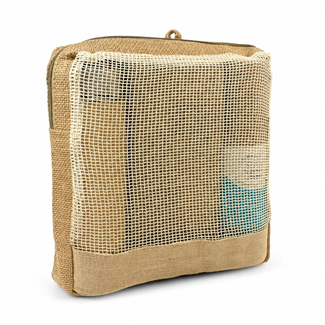 Bamboo Bottle Forest Jute Pouch - Image 2