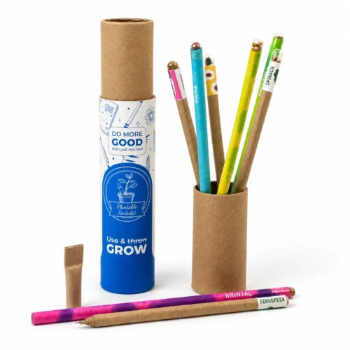 image-3 (20) Plantable Pen Pencil (4+4)