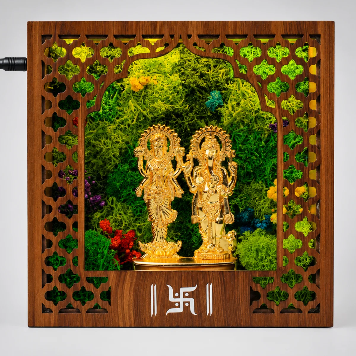 Forest Namah Divine Pair (metal idol) - Image 3