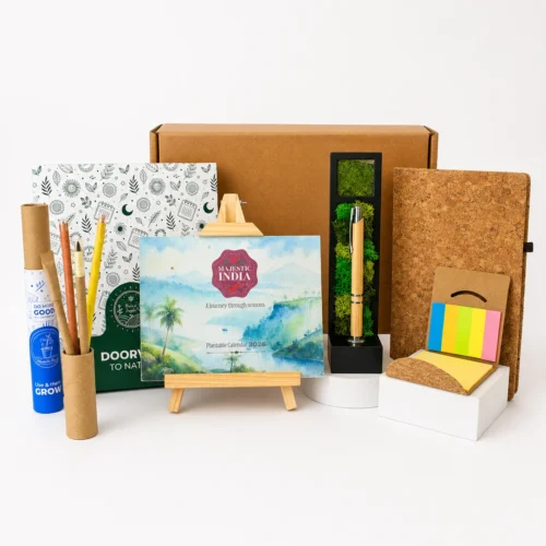 image-4 (21) Forest Cork Diary Desk Gift Box